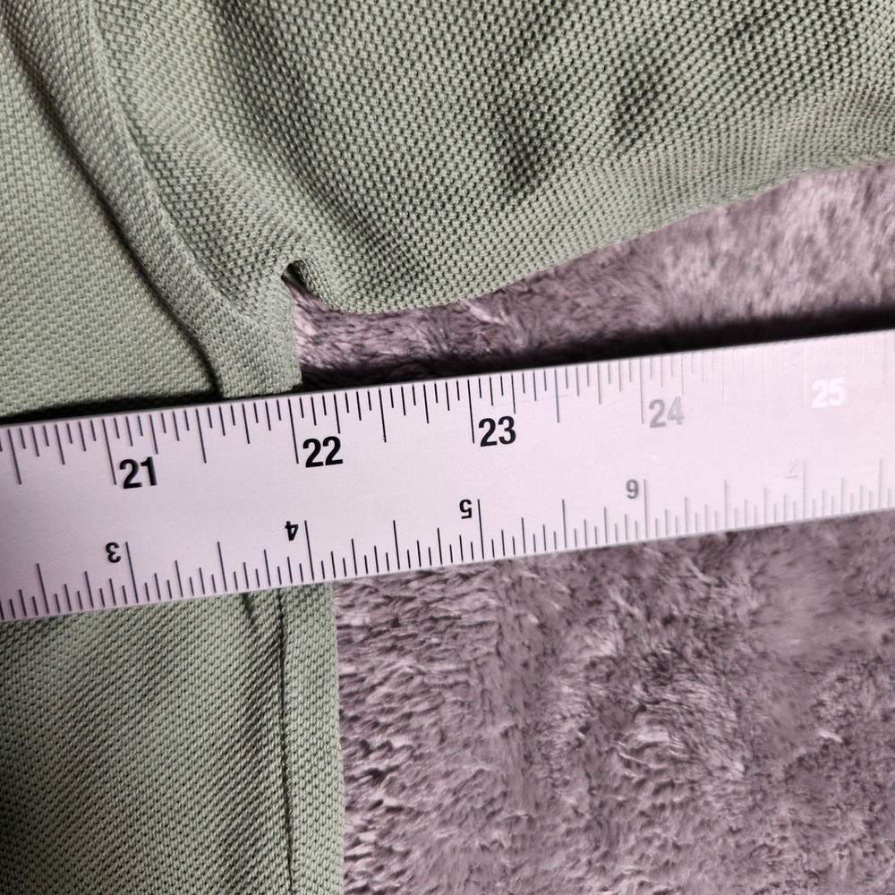 Tommy Bahama Polo Shirt Mens M Sage Green Short Sleeve Pique Cotton EUC - Picture 3 of 8